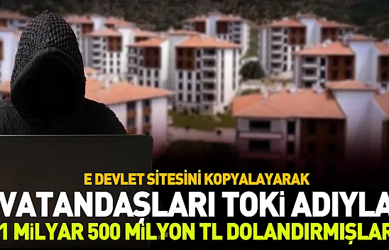 Samsun merkezli sahte E-Devlet ve TOKİ dolandırıcılarına operasyon