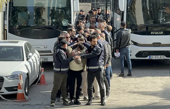 Samsun merkezli suç örgütü operasyonu: 17 tutuklama