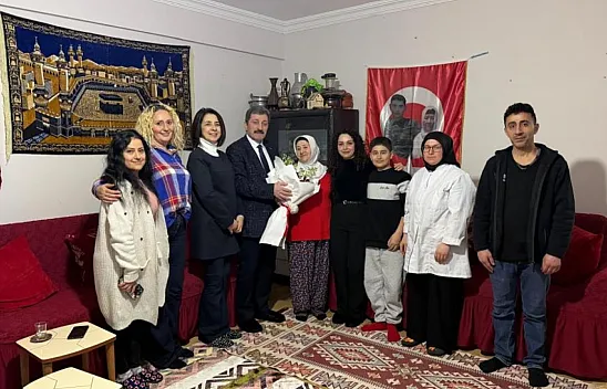 Samsun Valisi şehit ailesi ile iftar yaptı