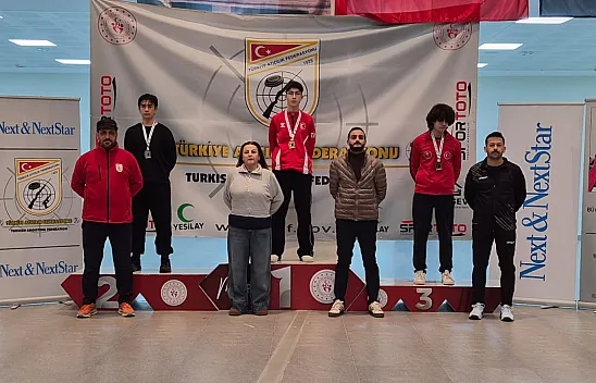 Samsunlu sporcular atıcılıkta Türkiye derecesi elde etti