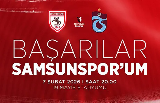 Samsunspor için tramvay ve otobüsler ücretsiz