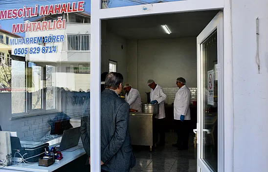 Terme'de Muhtarlık ofisi aşevi oldu