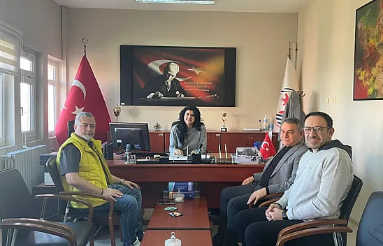 Vezirköprü MYO Müdürü Özdelikara'ya 'Hayırlı olsun' ziyareti