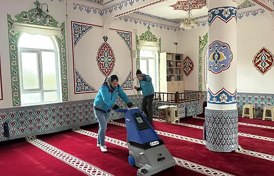 Vezirköprü'nün camileri ramazan ayına hazırlanıyor