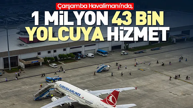 1 milyon 43 bin yolcuya hizmet