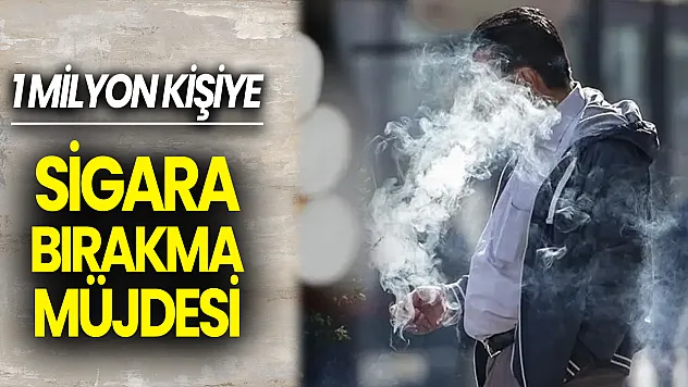 1 milyon kişiye ücretsiz sigara bırakma tedavisi Resmi Gazete de yayınlandı