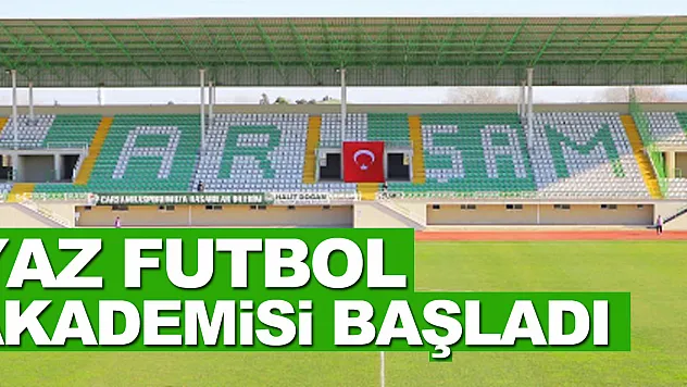 YAZ FUTBOL AKADEMİSİ BAŞLADI