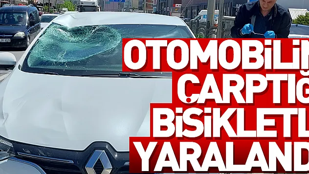 Samsun'da otomobilin çarptığı bisikletli yaralandı