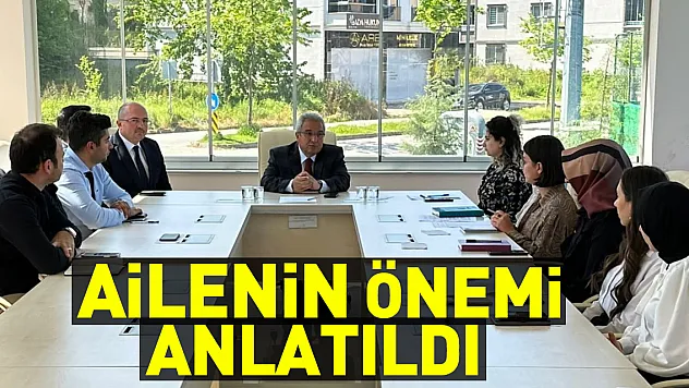 Ailenin önemi anlatıldı