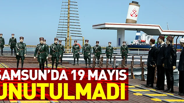 Kurtuluş meşalesi 104 yıl önce Samsun'da yakıldı