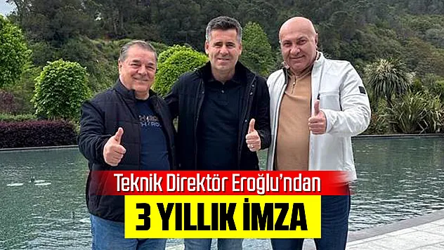 Hüseyin Eroğlu, 3 yıl daha Samsunspor'da