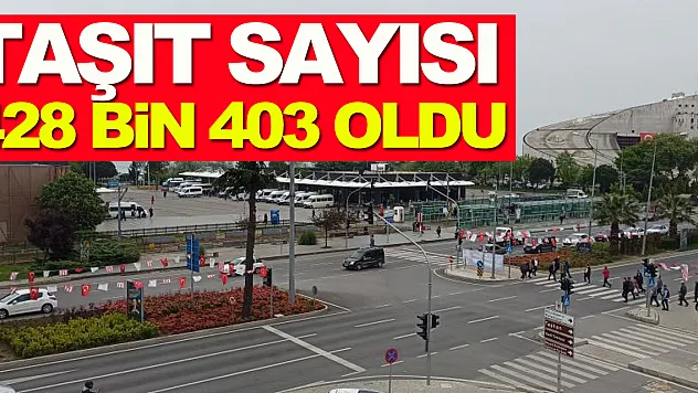 Samsun'daki taşıt sayısı 428 bin 403 oldu