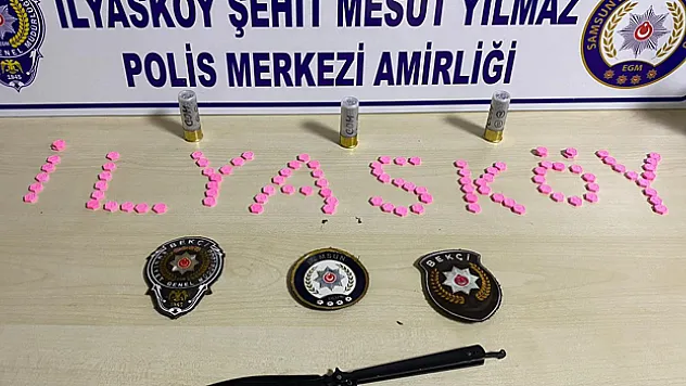 Şüpheli araçta uyuşturucu ele geçirildi