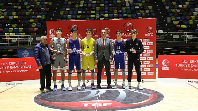 U14 Erkekler Basketbol Türkiye Şampiyonu, Anadolu Efes oldu