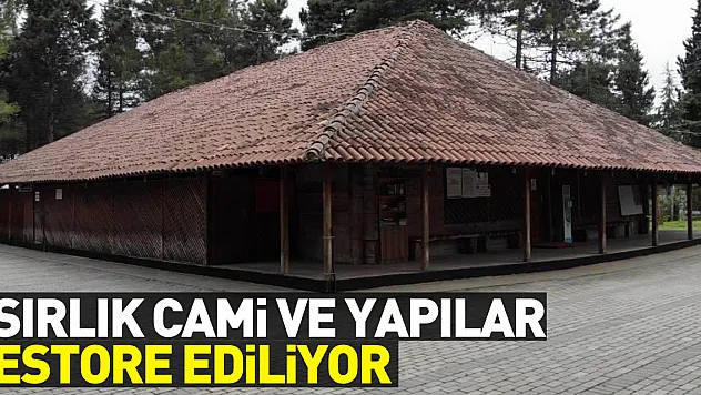 Asırlık cami ve yapılar restore ediliyor