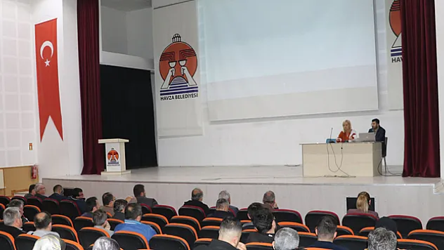 Havza'da sandık görevlilerine eğitim verildi