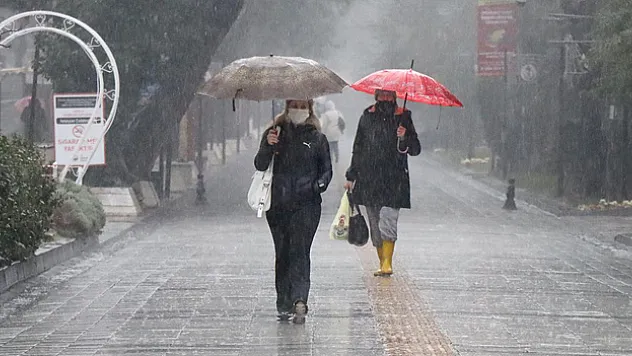 Samsun ve Amasya çevrelerinde kuvvetli yağış uyarısı