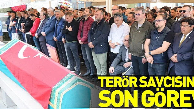 Terör savcısına son görev
