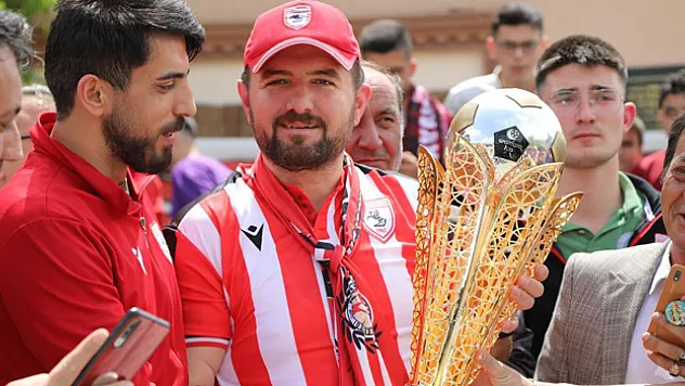 Samsunspor'un şampiyonluk kupası Kavak'ta
