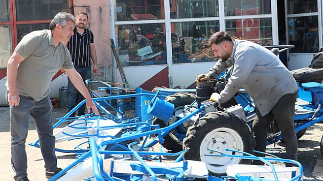 Havza'da sanayi sitesinde hasat hareketliliği başladı