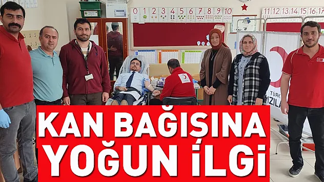 KAN BAĞIŞINA YOĞUN İLGİ