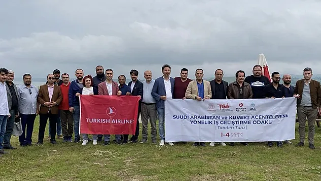 Suudi Arabistan ve Kuveyt'ten gelen turizmciler Samsun'un Ladik ilçesini gezdi