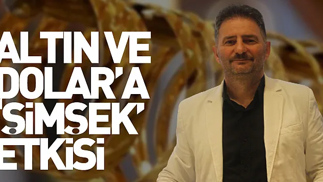 Altın ve Dolar'a 'Şimşek' etkisi
