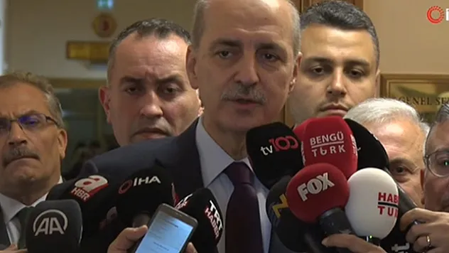 Numan Kurtulmuş, TBMM Başkanlık başvurusu için dilekçesini verdi