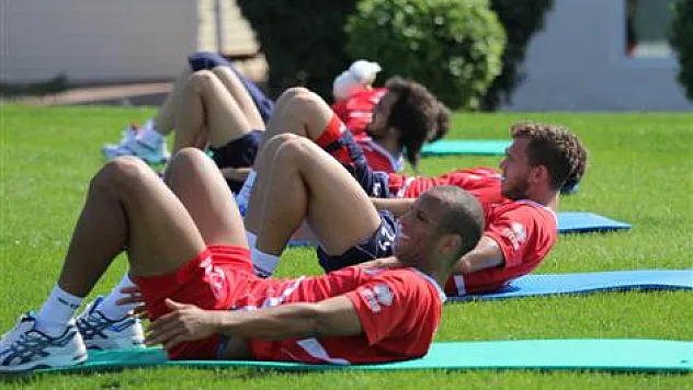 Samsunspor'lu futboculara laktat testi