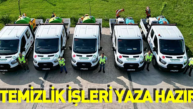 TEMİZLİK İŞLERİ YAZA HAZIR