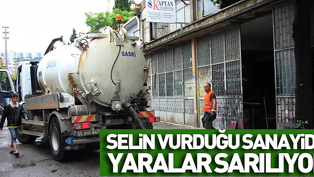 Selin vurduğu sanayide yaralar sarılıyor