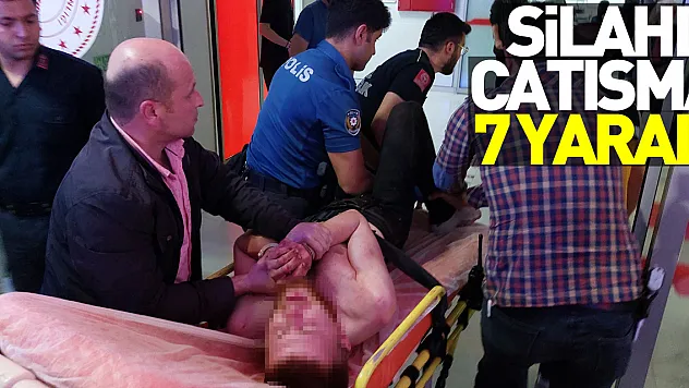 Samsun'da silahlı çatışma: 7 yaralı