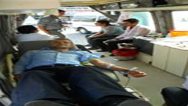 Kan Merkezi Aracı bir kere daha Çarşamba'da…