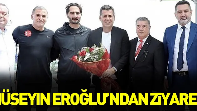 Hüseyin Eroğlu'ndan A Milli Takım kampına ziyaret