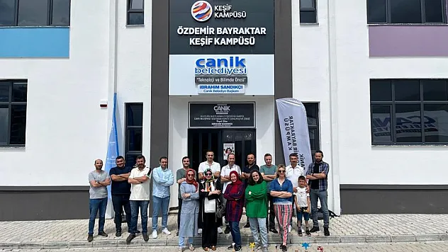 Canik Keşif Kampüsü'nde öğretmenlere eğitim