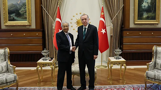 Cumhurbaşkanı Erdoğan, Malezya eski Başbakanı Muhammed'i kabul etti