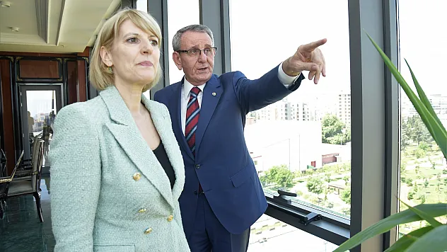 İngiltere'nin Ankara Büyükelçisi Morris'ten, Samsun TSO'ya ziyaret