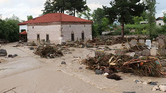 Samsun'un Havza ilçesinde sağanak taşkın ve su baskınına neden oldu