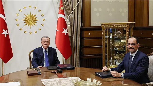 Cumhurbaşkanı Erdoğan, MİT Başkanı Kalın'ı kabul etti