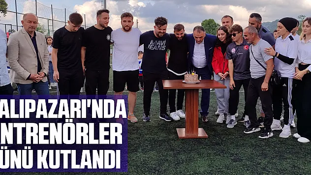 Salıpazarı'nda Antrenörler Günü kutlandı