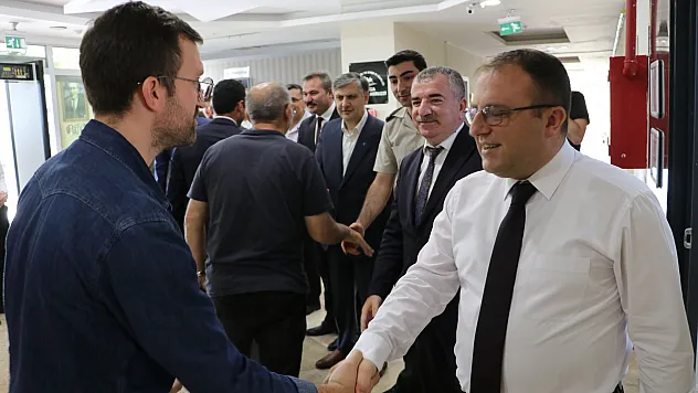 Havza'da bayramlaşma programı düzenlendi