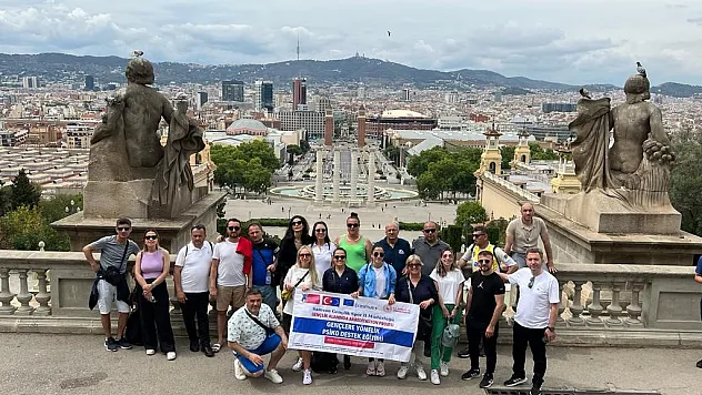 Samsun Gençlik ve Spor Müdürlüğü çalışanlarına İspanya'da eğitim