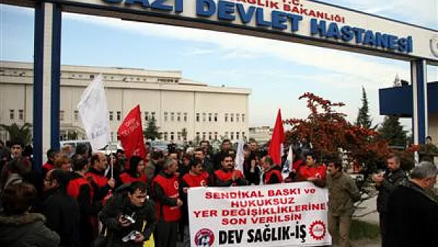 Gazi Devlet Hastanesi Çalışanları Sıkıntılı