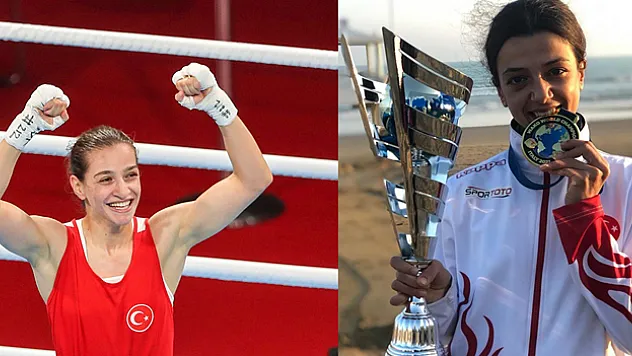 Emine Arslan ve Buse Naz Çakıroğlu'ndan Avrupa oyunlarında altın madalya sevinci!