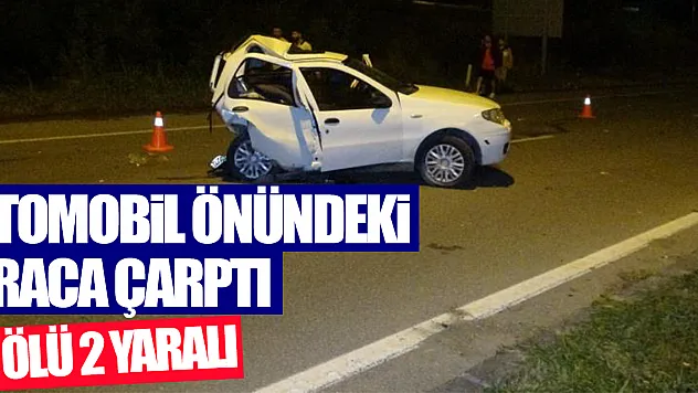 Samsun'da seyir halindeki otomobil önündeki araca çarptı: 3 ölü, 2 yaralı