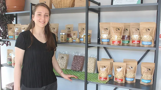 Kadın girişimci, fındığa katma değer katıyor