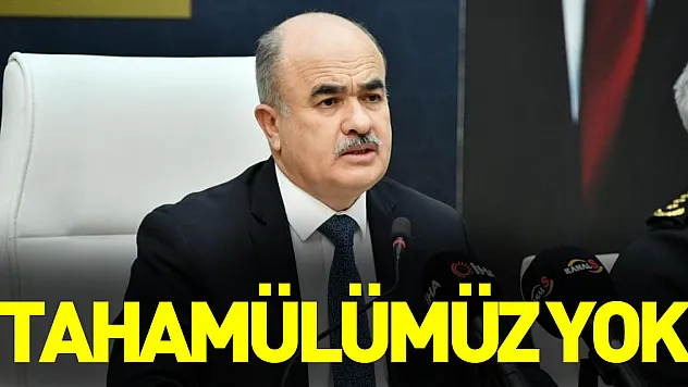 Vali Dağlı'dan boğulmalara karşı uyarı: 'Tek bir can kaybına dahi tahammülümüz yok'