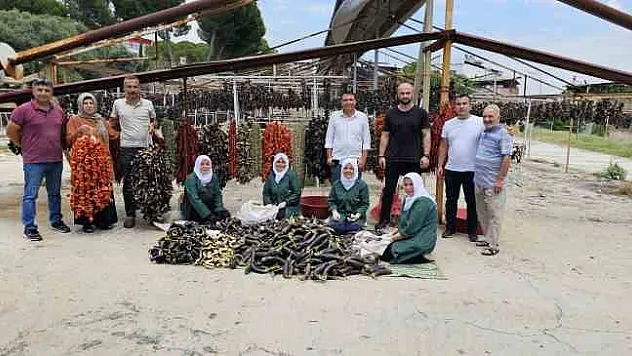 Patlıcan Vadisi'nde renkli görüntüler