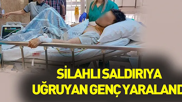 Samsun'da silahlı saldırıya uğrayan genç yaralandı