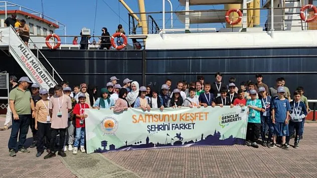 Alaçamlı öğrenciler 'Samsun'u Keşfet Şehrini Farket Projesi'ne katıldı